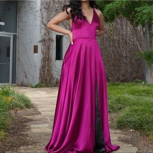 Camille La Vie Magenta Dress